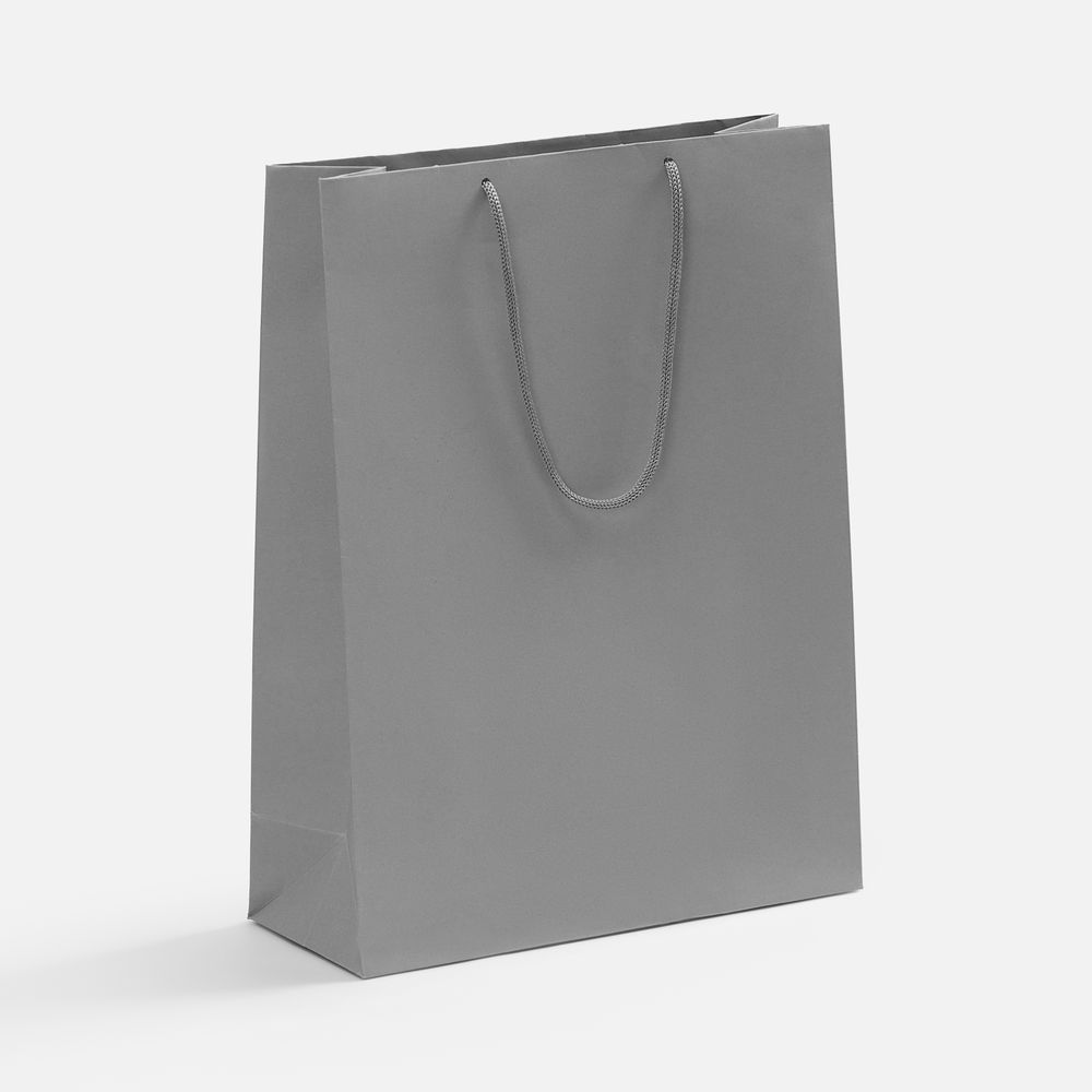 Пакет бумажный Porta XL, серый-0