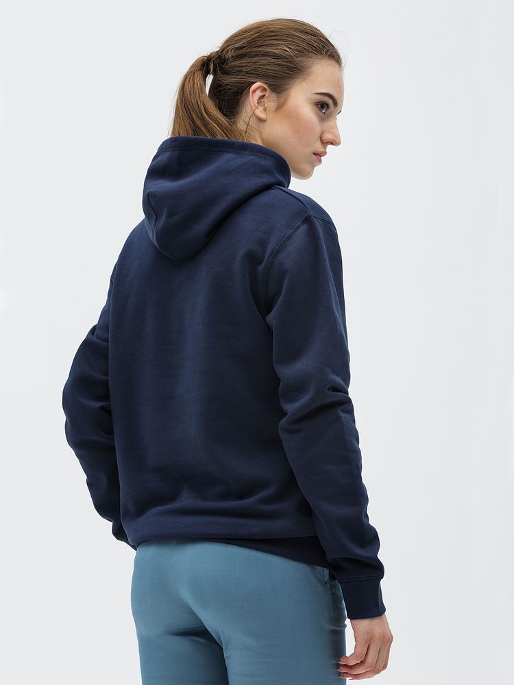 Толстовка унисекс Spencer, темно-синяя-3