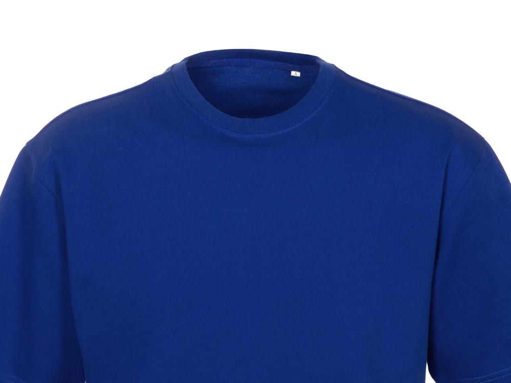 Футболка из френч терри Warsaw унисекс 220гр, кл. синий-10