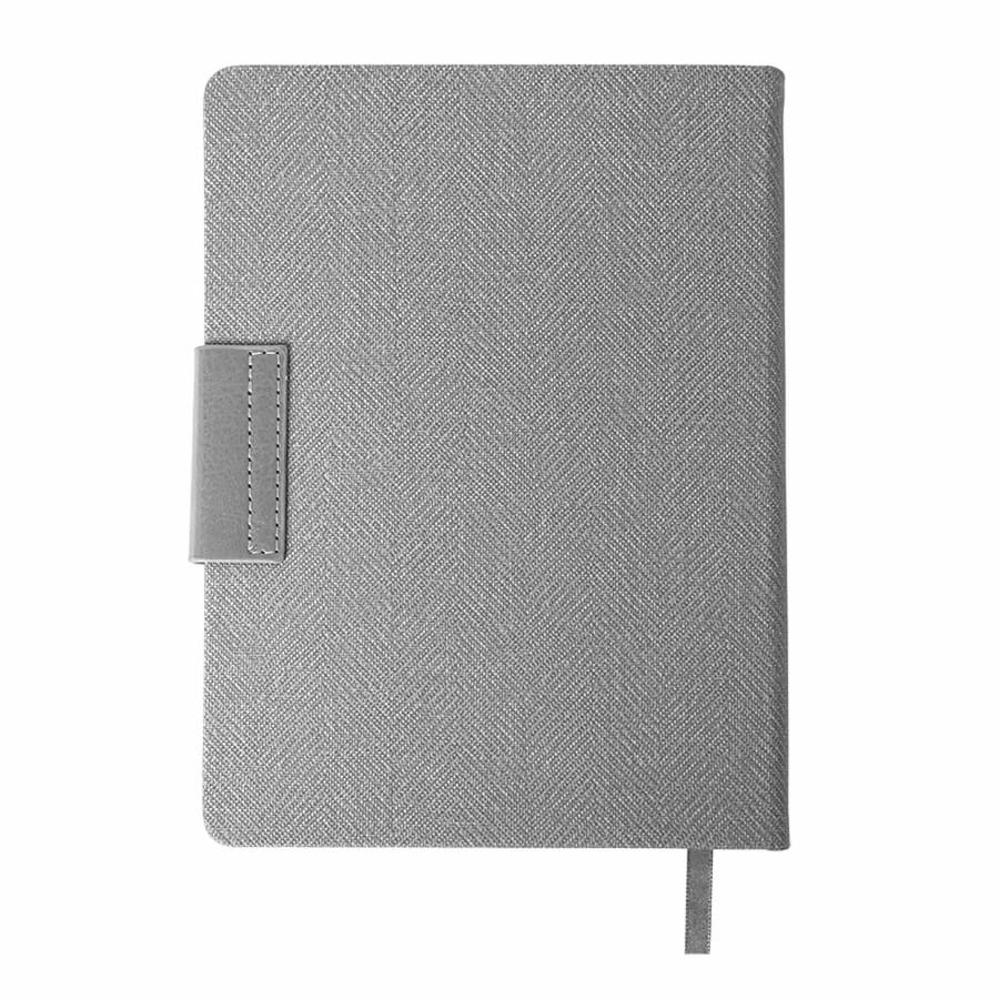Ежедневник недатированный Mod, формат А5, в линейку, серый-2