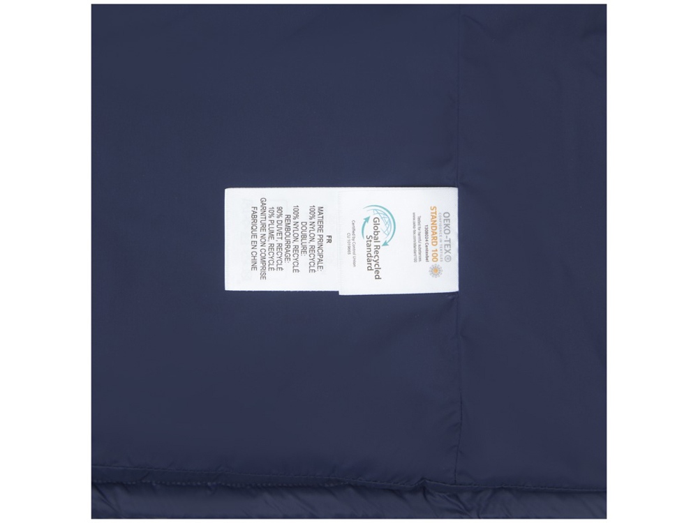 Мужская утепленная телогрейка Epidote из материалов, переработанных по стандарту GRS - Темно - синий-5