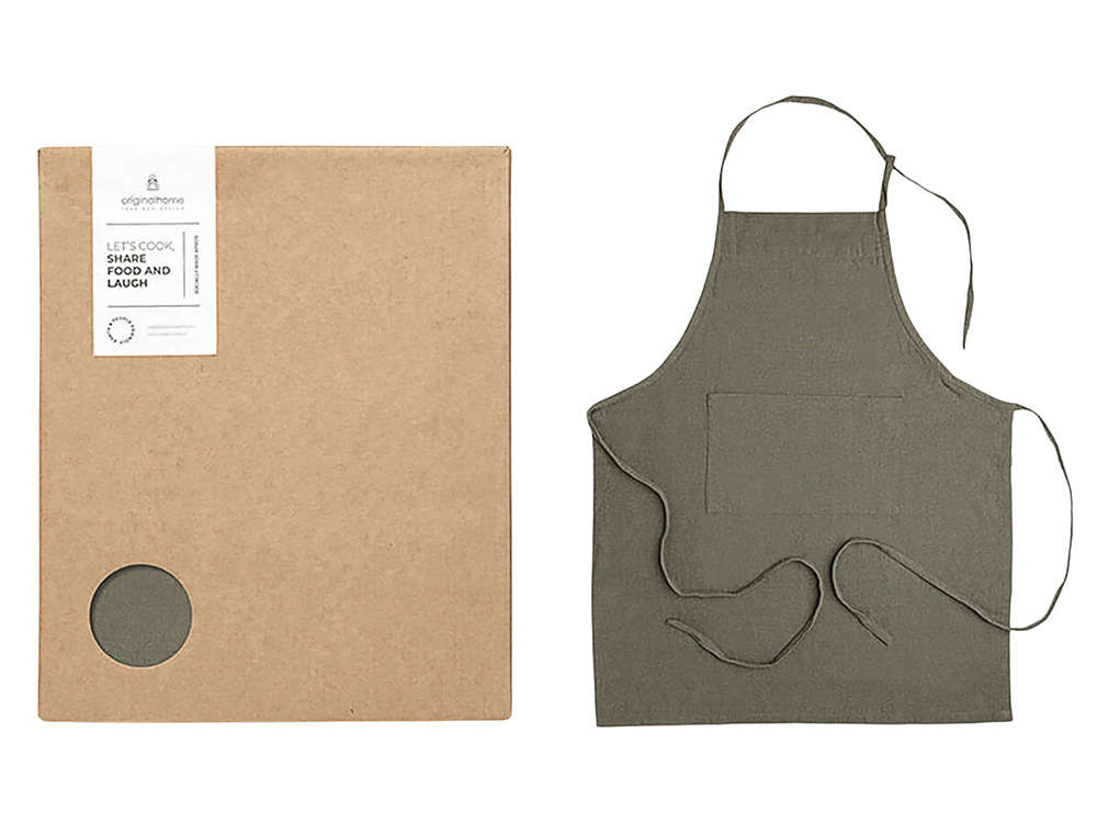 Originalhome фартук из переработанных материалов - Зеленый-0