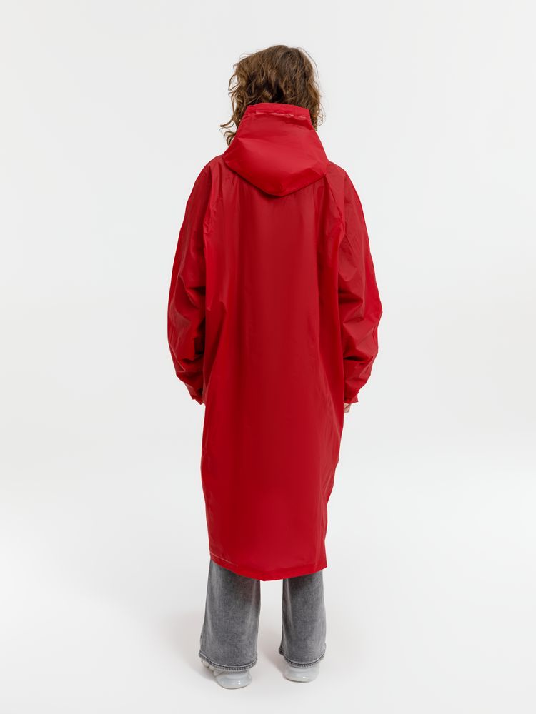 Дождевик RainDrop, красный-7