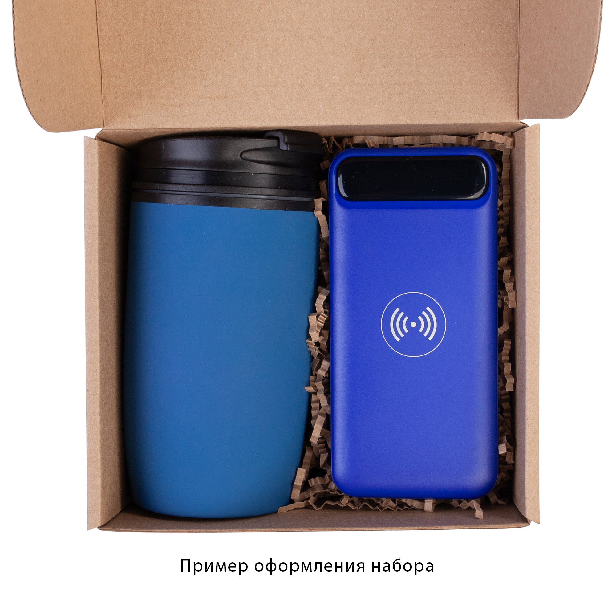 Беспроводное зарядное устройство "Quantum", 10000 mAh с цифровым индикатором заряда-8