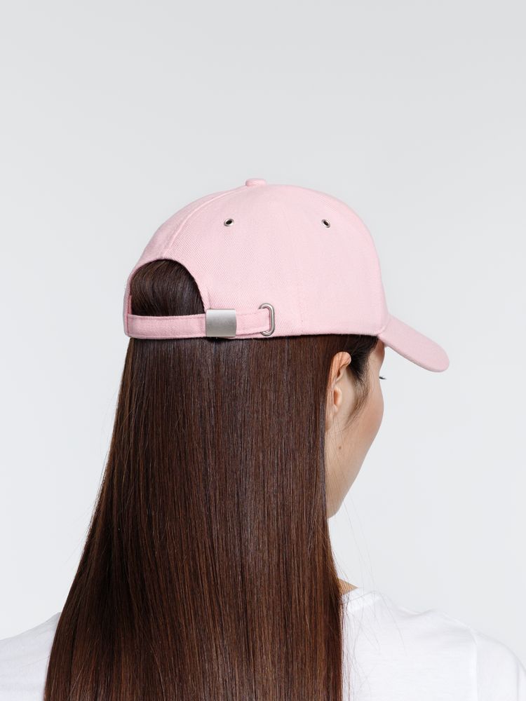 Бейсболка Standard, светло-розовая-6