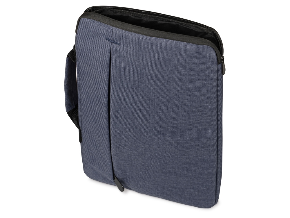 Сумка для ноутбука 13'' Flank с боковой молнией, синий-7