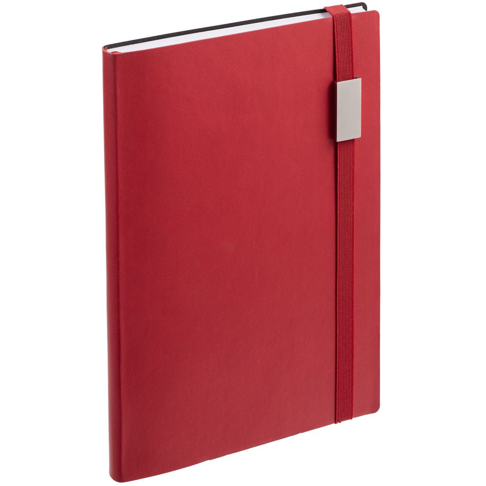 Ежедневник Vivian Metal, недатированный, красный-2