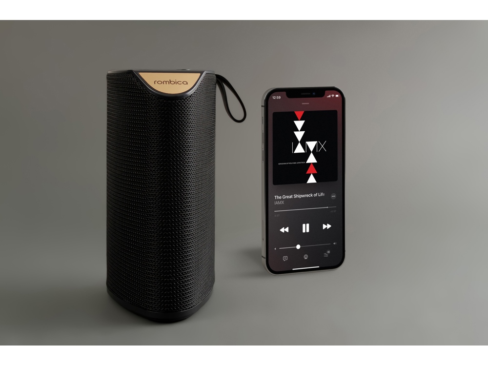 Портативная акустика Rombica mysound Tetria Black-3