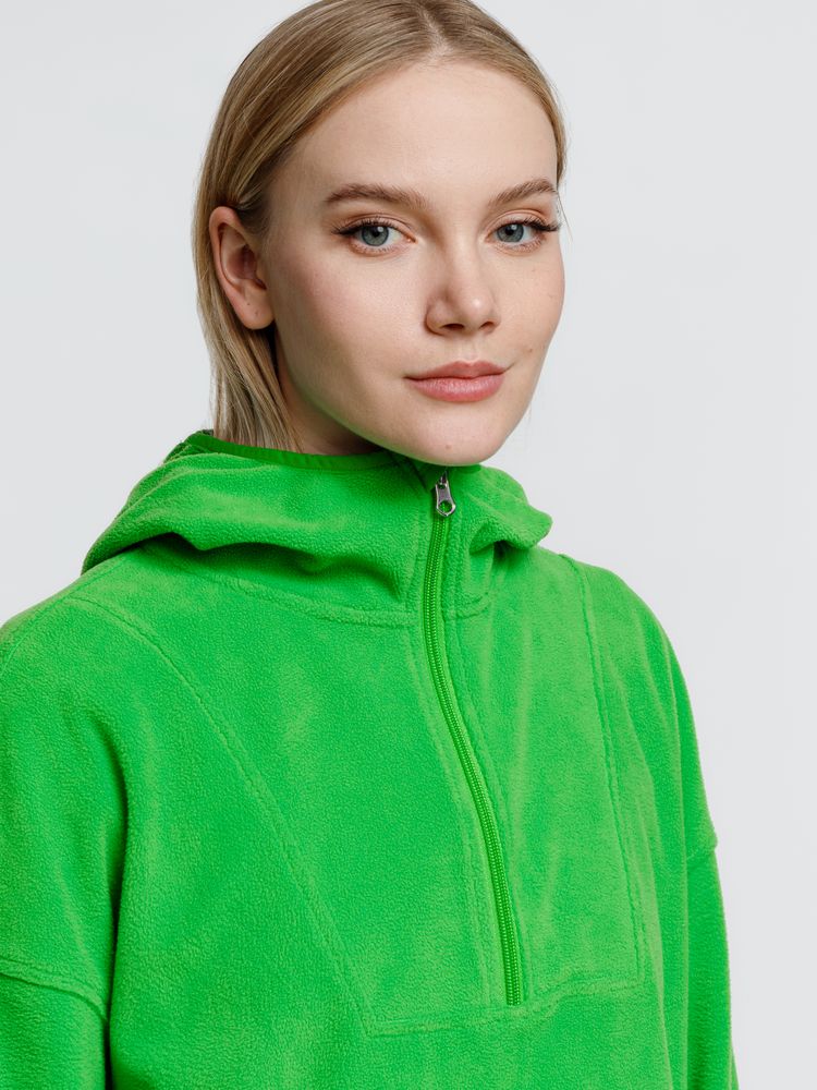 Анорак флисовый унисекс Fliska, зеленое яблоко-3