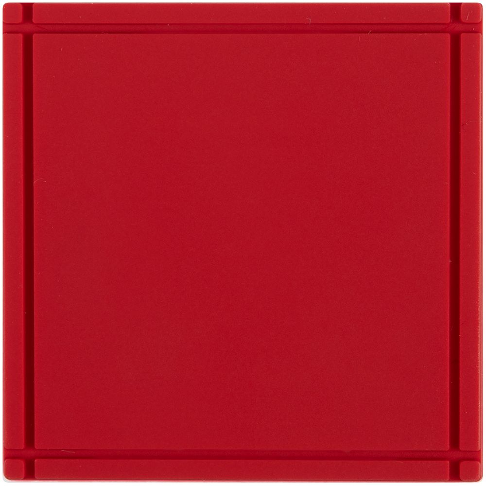 Лейбл из ПВХ Dzeta, L, красный-1