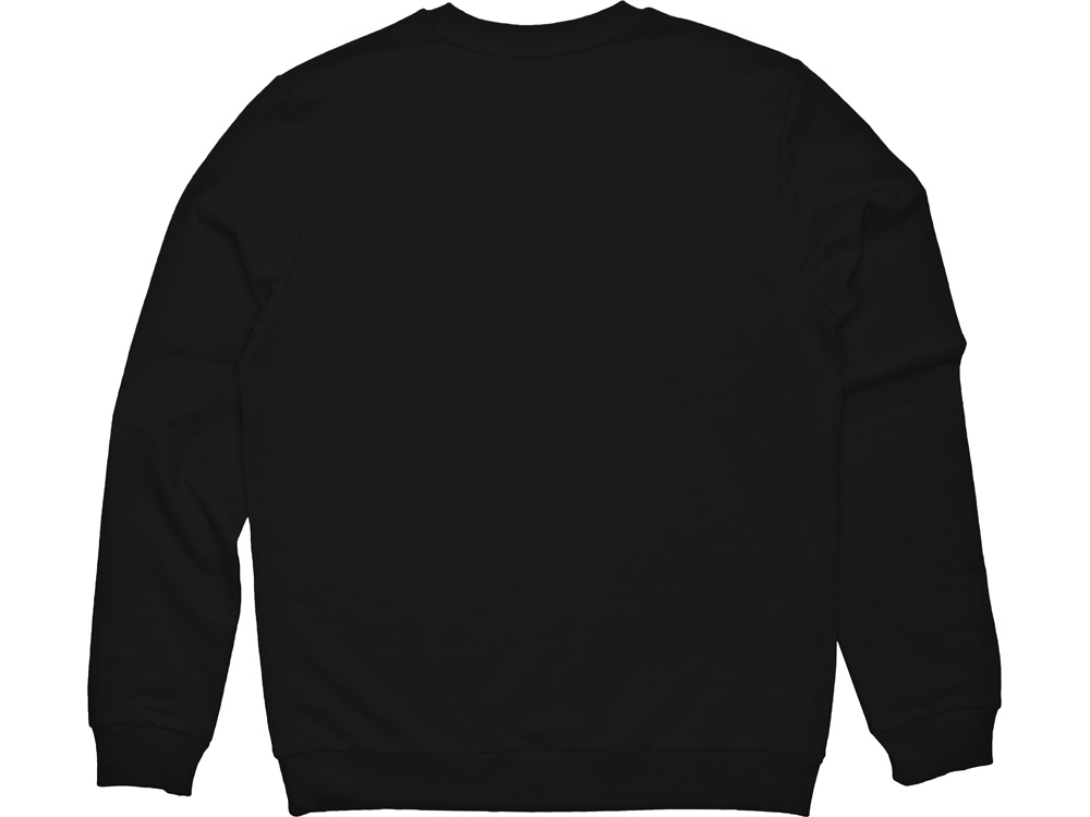 Свитшот Motion унисекс с начесом, черный-8