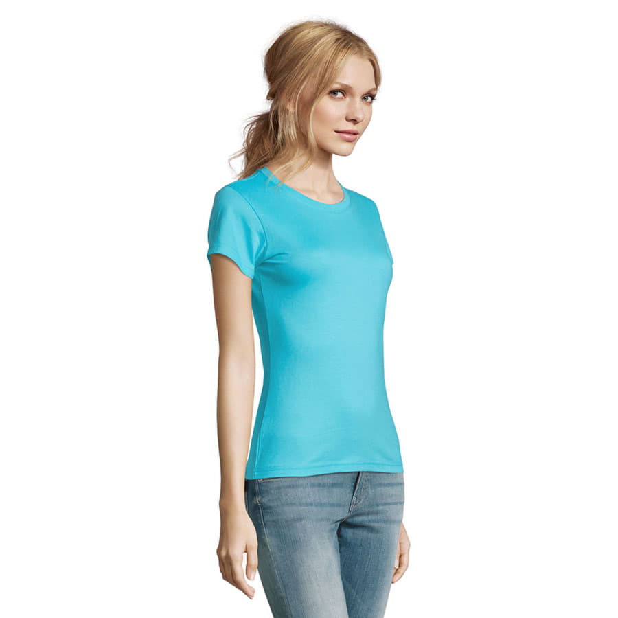 Футболка женская IMPERIAL WOMEN 190, бирюзовый-3