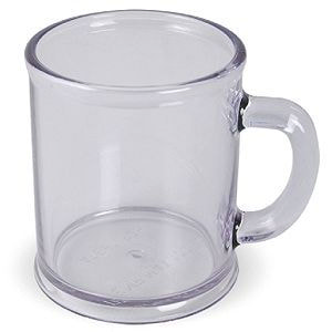 Кружка  "Радуга", прозрачный