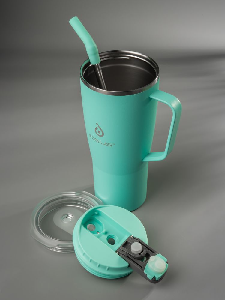 Термостакан Kasumigaoka, бирюзовый-6