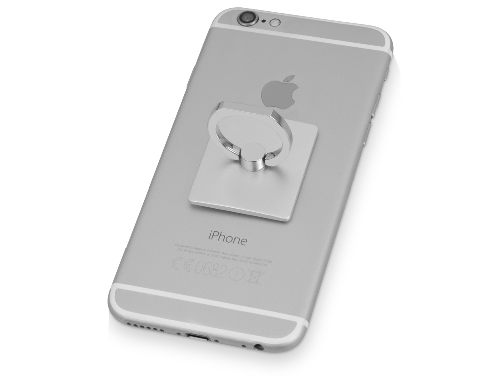 Кольцо-подставка iRing, серебристый-2