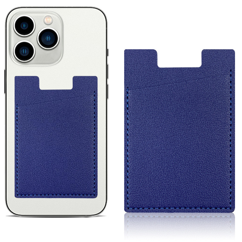 Держатель карт на телефоне SlimPocket, Синий-0