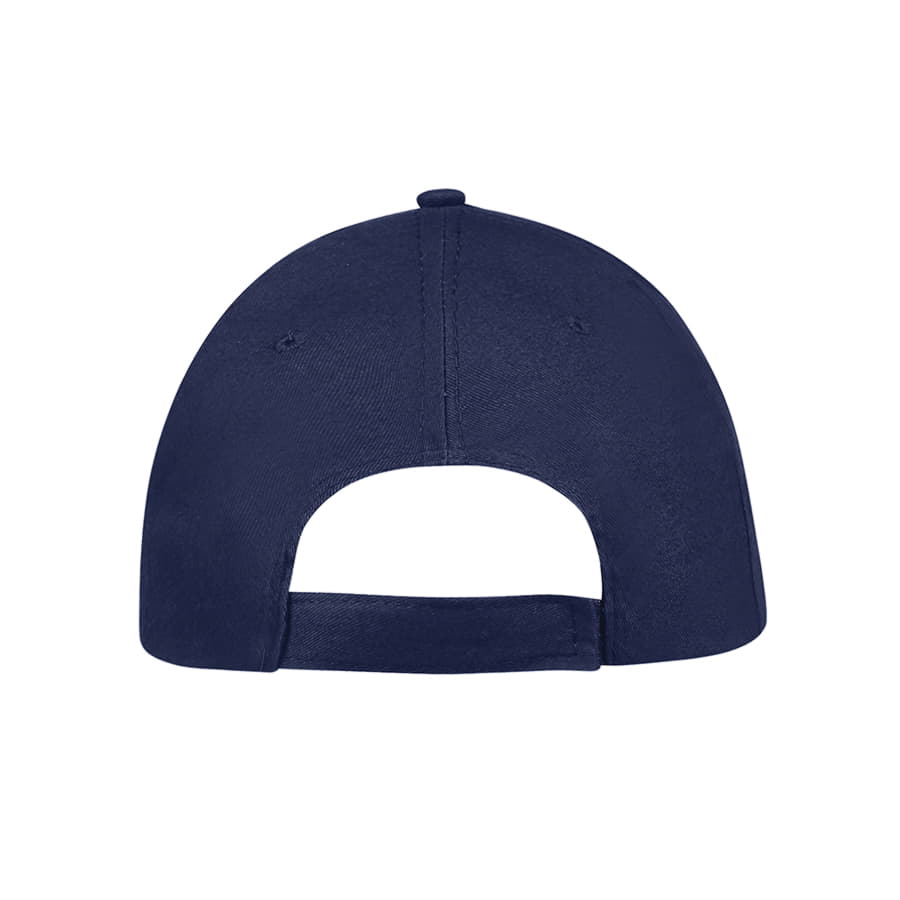 Бейсболка SUNNY, 5 клиньев, застежка на липучке, темно-синий-3