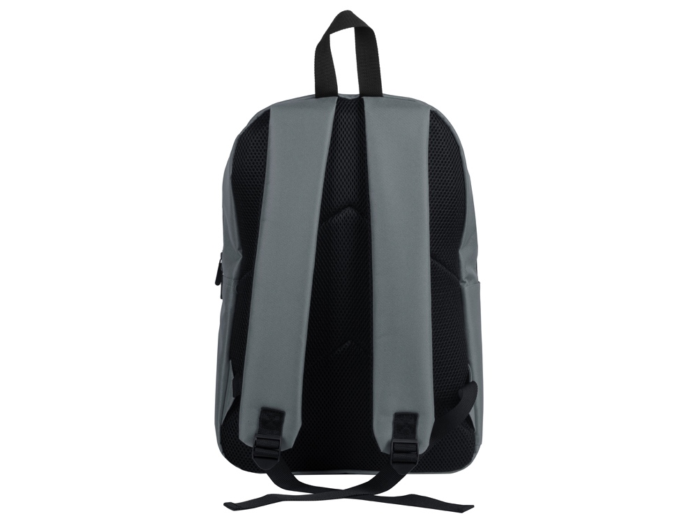 Рюкзак для ноутбука Reviver из переработанного пластика, серый-5