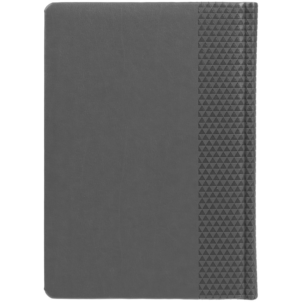 Ежедневник Prizma, недатированный, серый-1