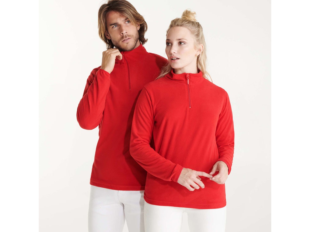Свитшот из микрофлиса мужской Himalaya, красный-5