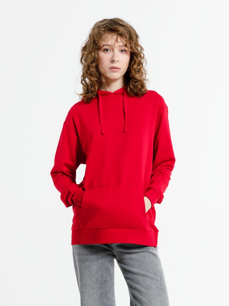 Худи унисекс Westray, красное-6