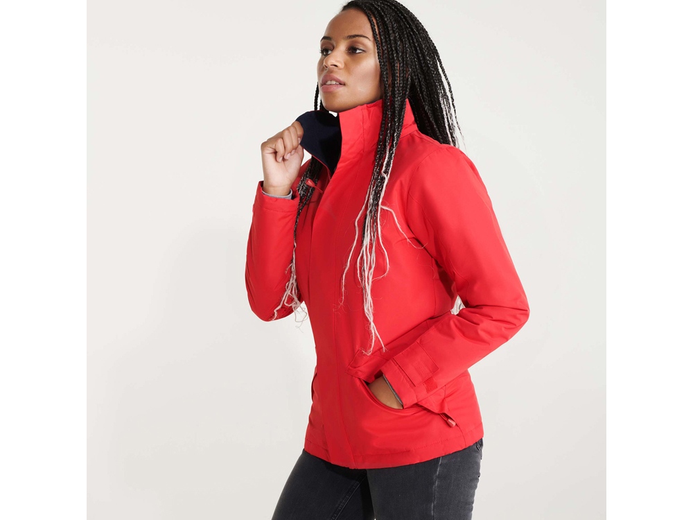 Парка утепленная Europa женская, красный-4