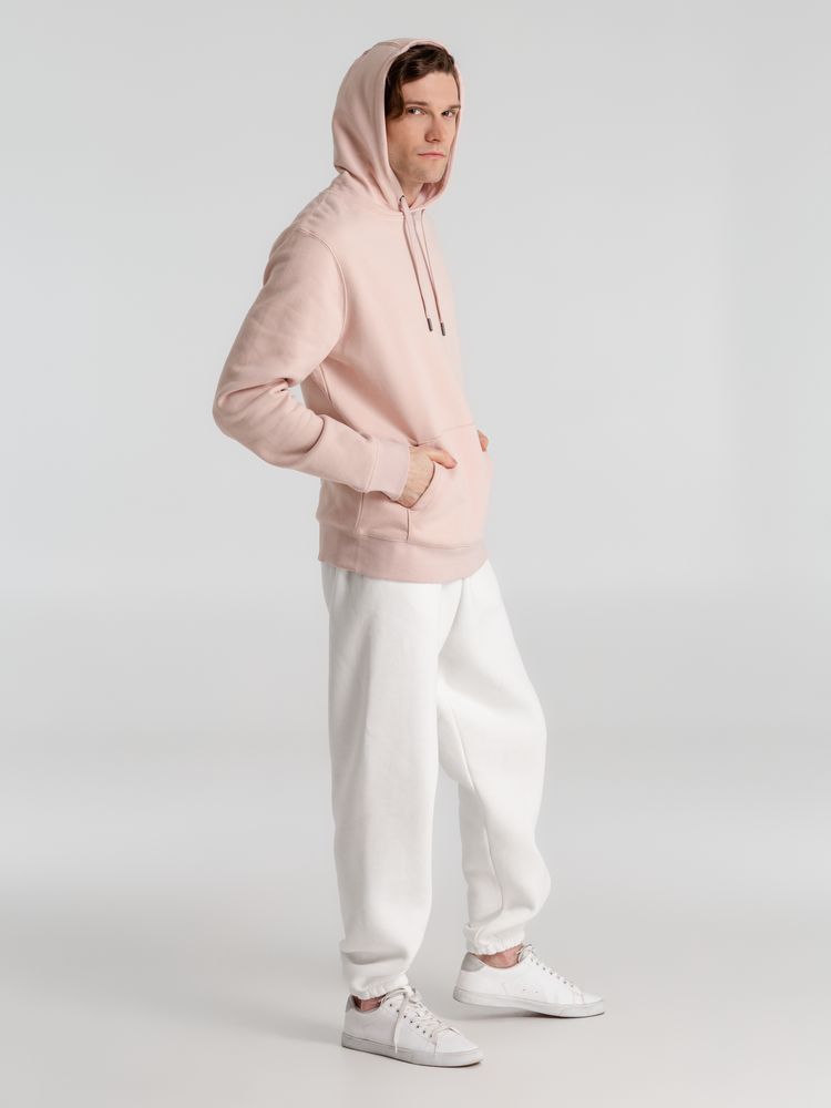 Толстовка с капюшоном унисекс King, розовая-5