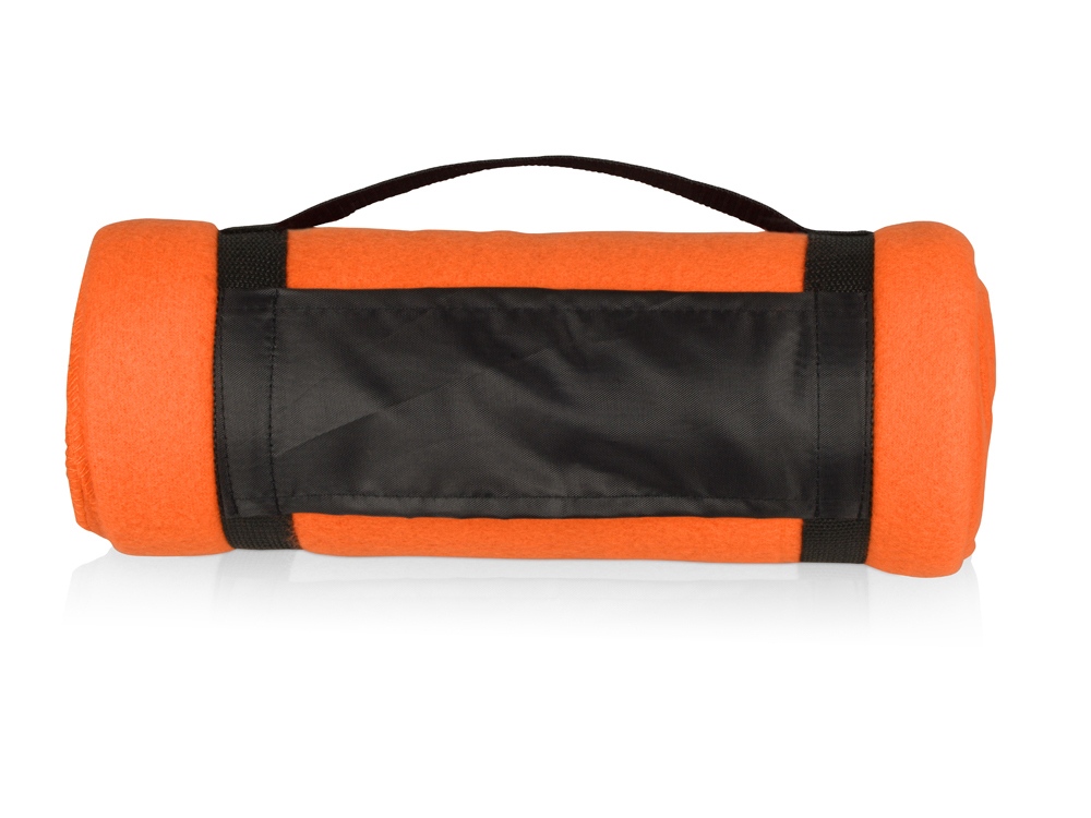 Плед Нежность, оранжевый-1