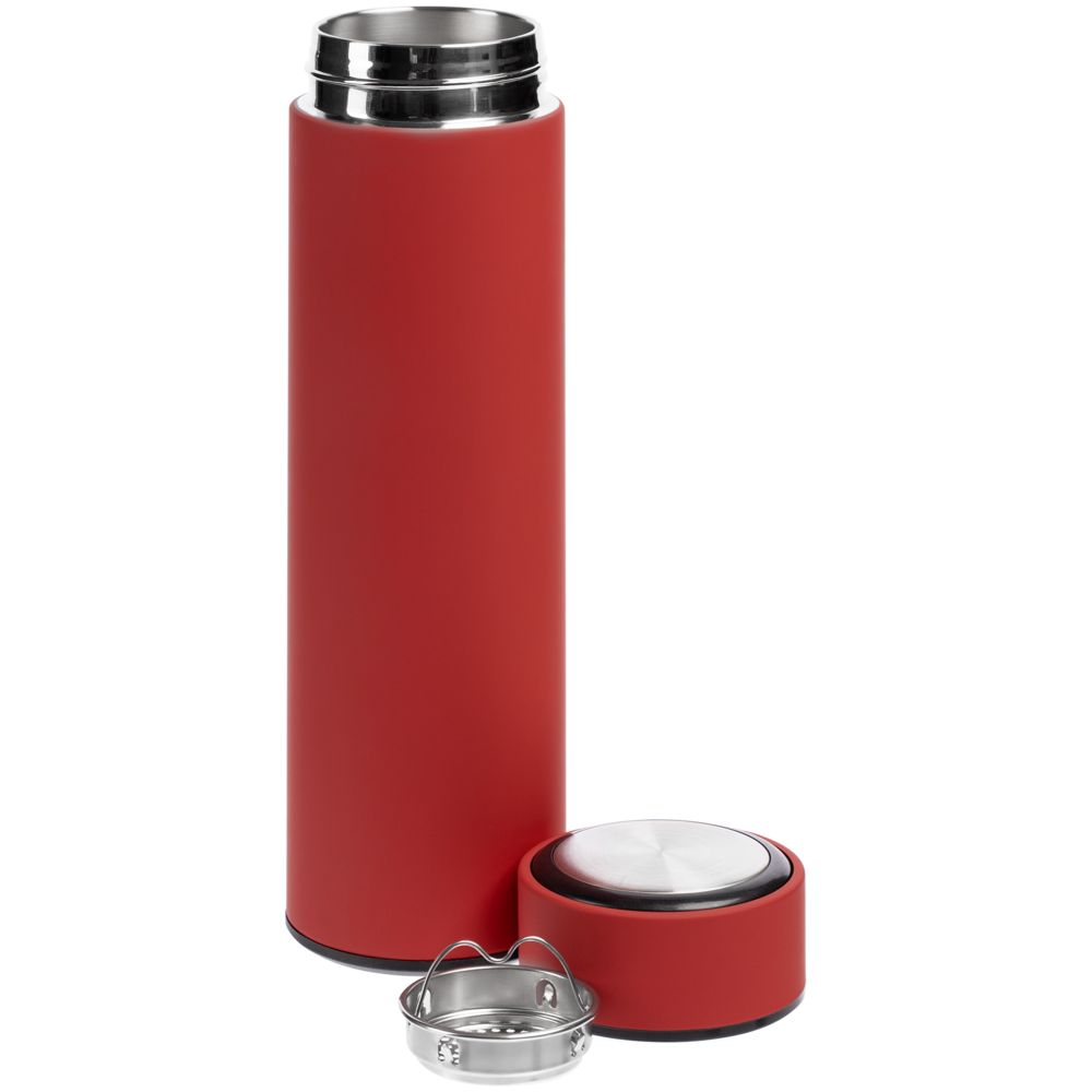 Термос с ситечком Percola, красный-1