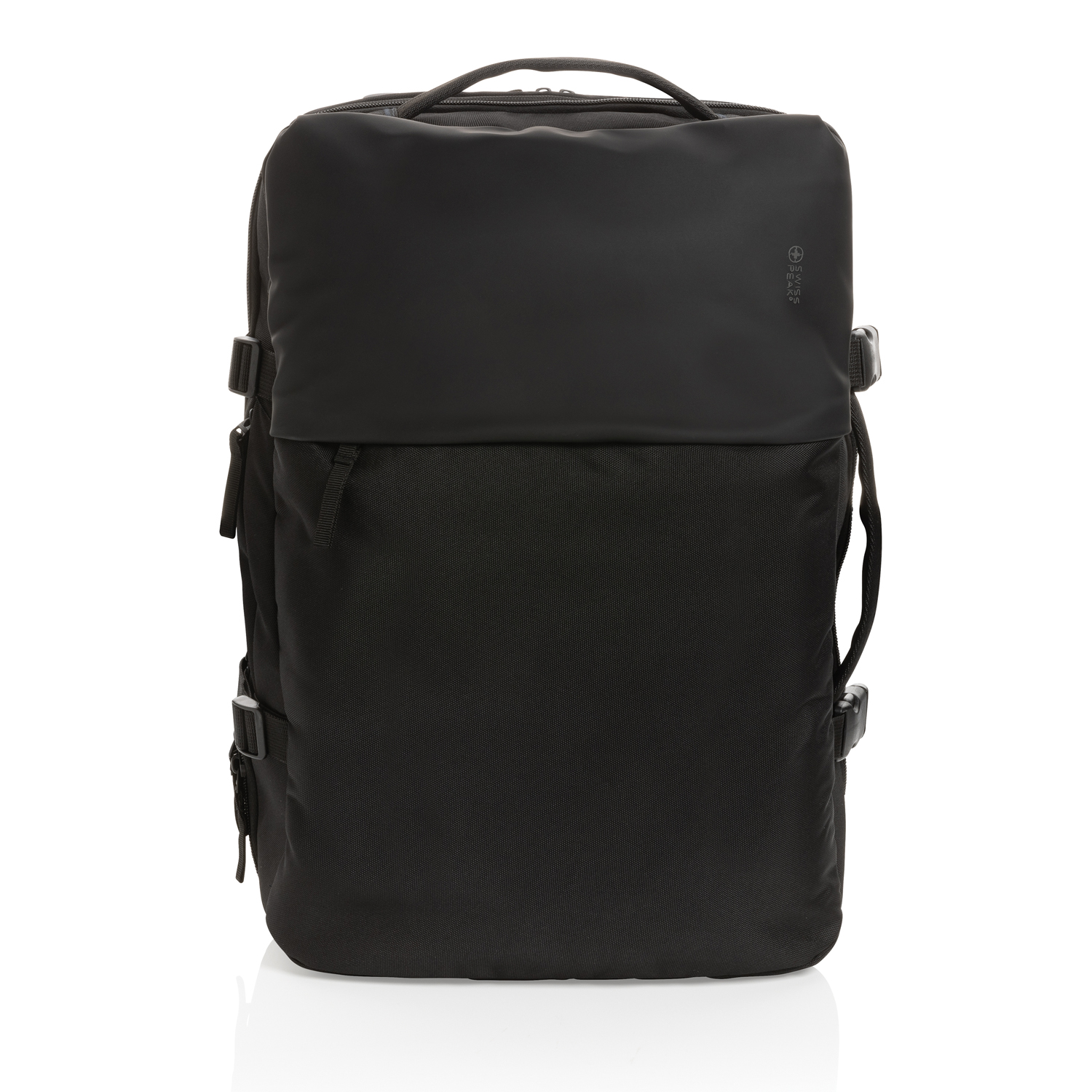 Рюкзак для путешествий Swiss Peak из rPET AWARE™ с регулируемым объемом, 15.6"-5