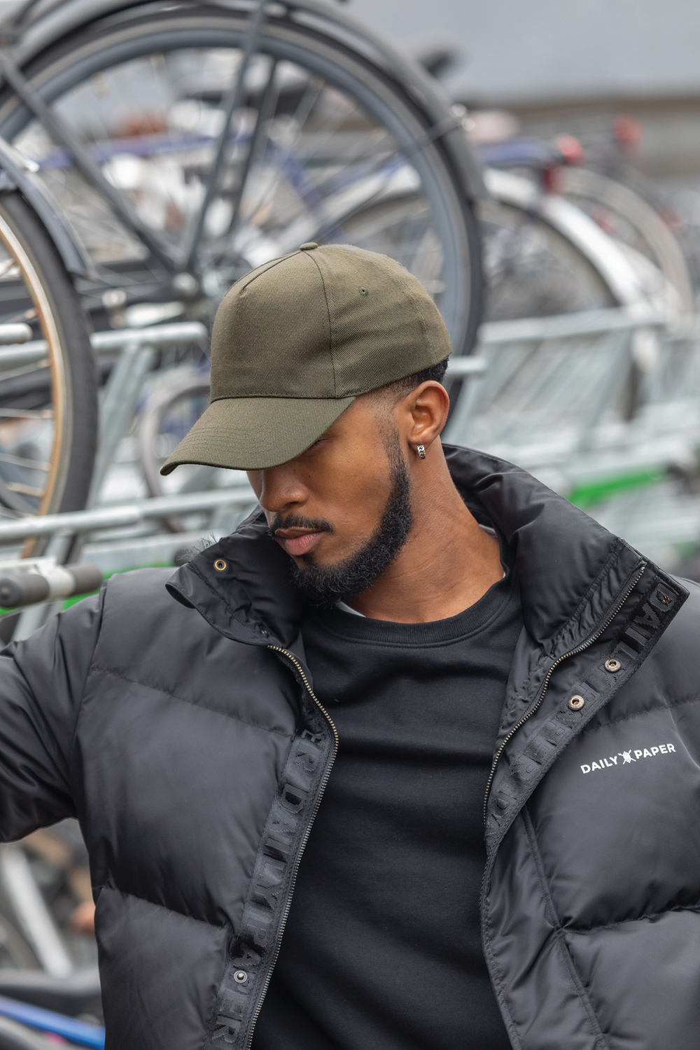 Бейсболка Impact из переработанного хлопка AWARE™, 5 клиньев, 280 г/м2-10