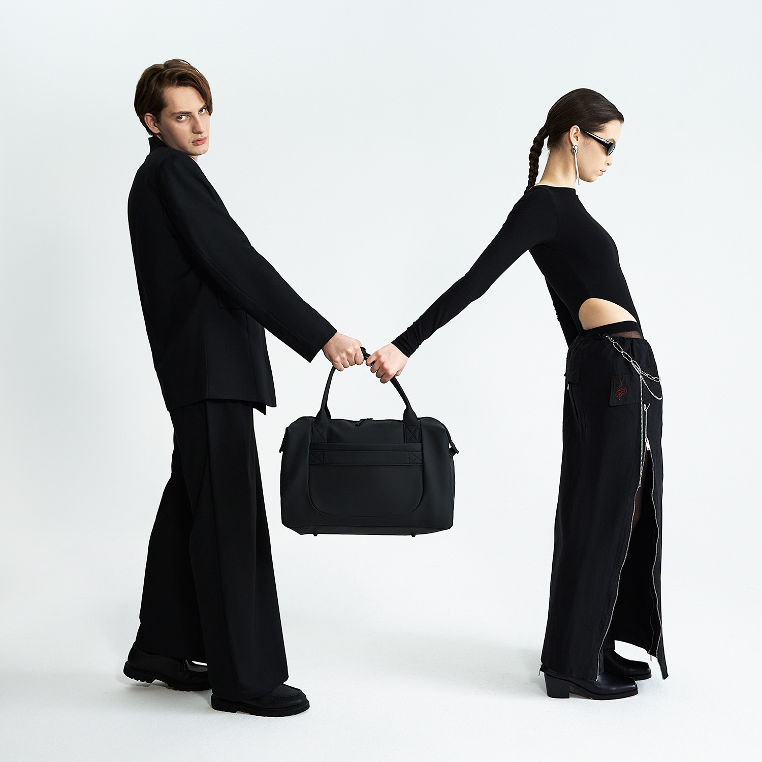 Сумка дорожная Мадрид (Madrid), черная-10