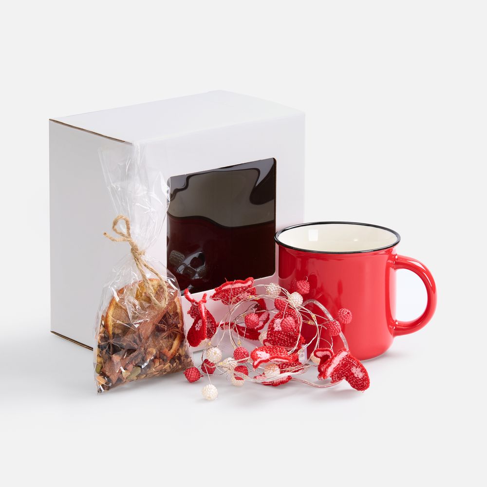 Набор Warm Holly, красный-0