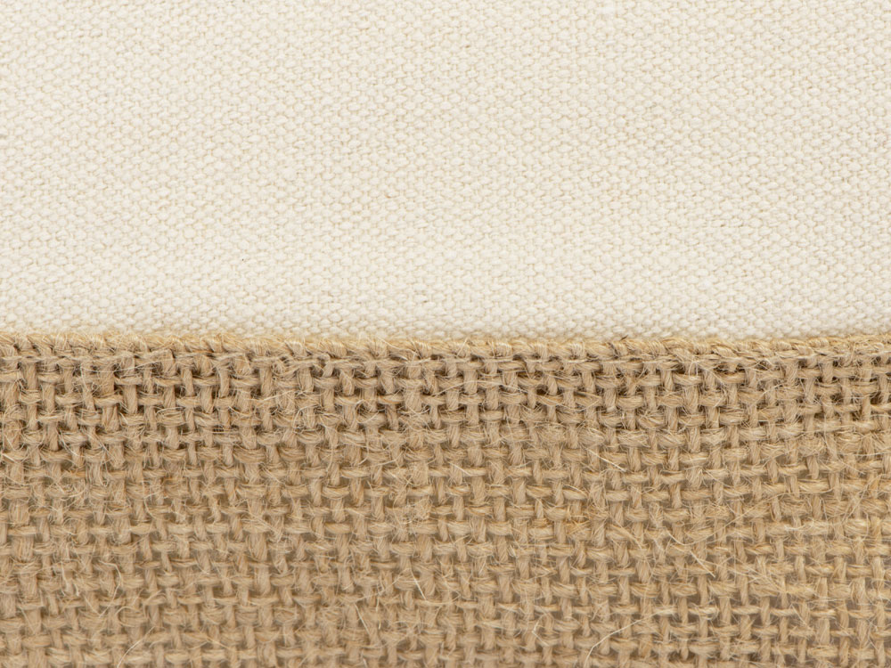 Косметичка Jute с ручкой из хлопка и джута, натуральный-7
