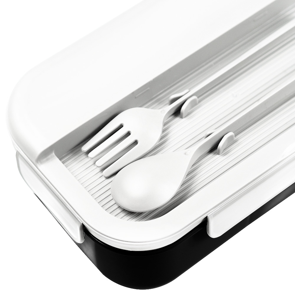 Ланчбокс (контейнер для еды) Bon Voyage, Чёрный-3