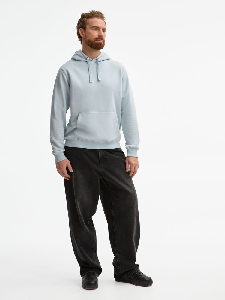 Толстовка унисекс Spencer, голубая-3