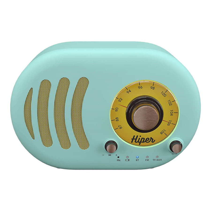 Колонка беспроводная RETRO S, цвет голубой , голубой-1