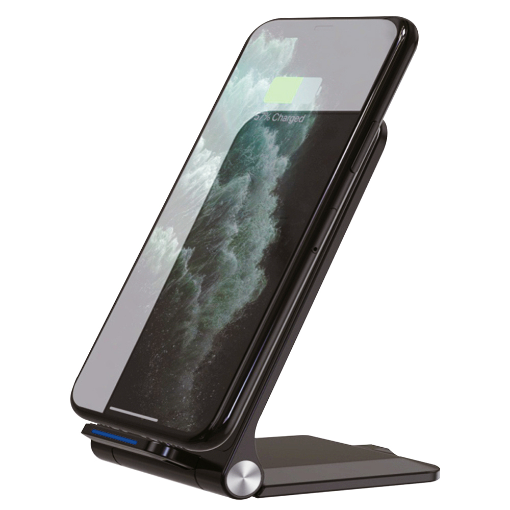 Беспроводное складное зарядное устройство Malford 15W, Черный-0