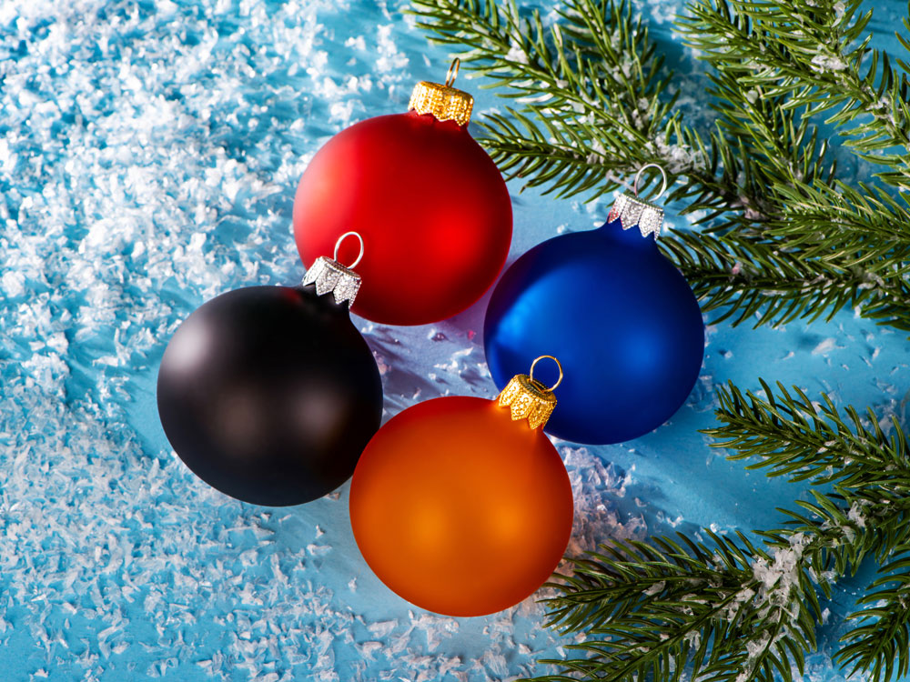 Стеклянный шар черный матовый, заготовка шара 6 см, цвет 83, матовый-3