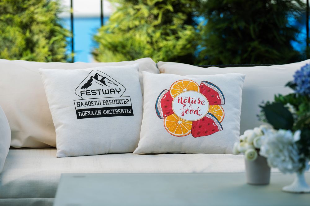 Подушка Holland, неокрашенная-2