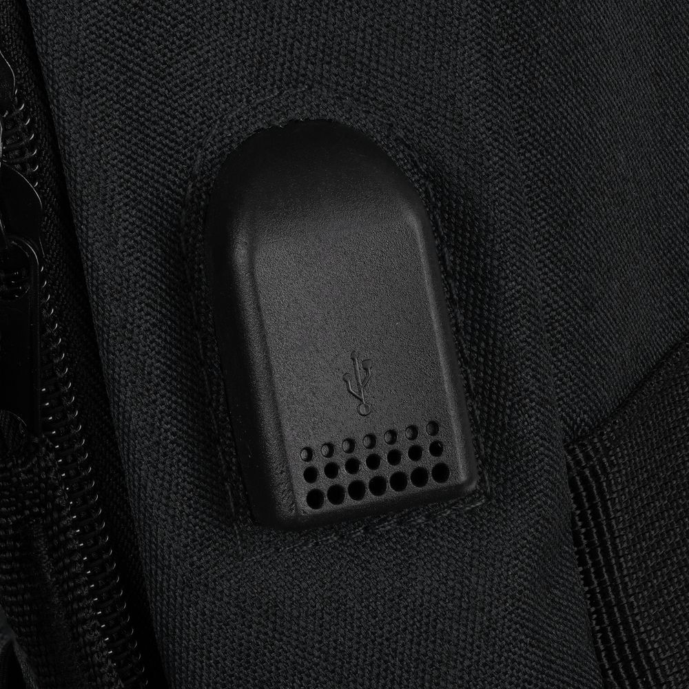 Рюкзак для ноутбука Conttori, черный меланж-6