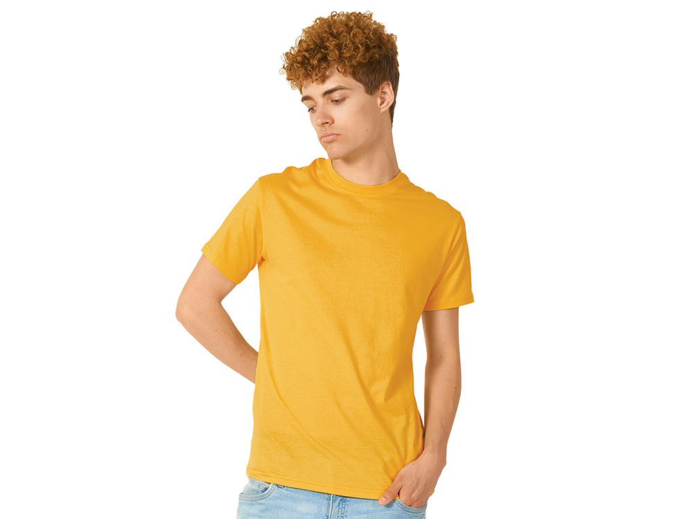 Футболка Super club мужская, золотисто-желтый-0