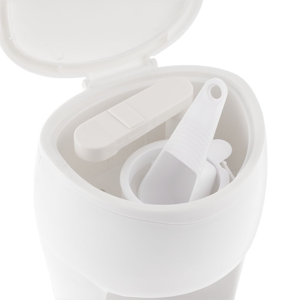 Электрическая кофеварка Elixir, белая-3