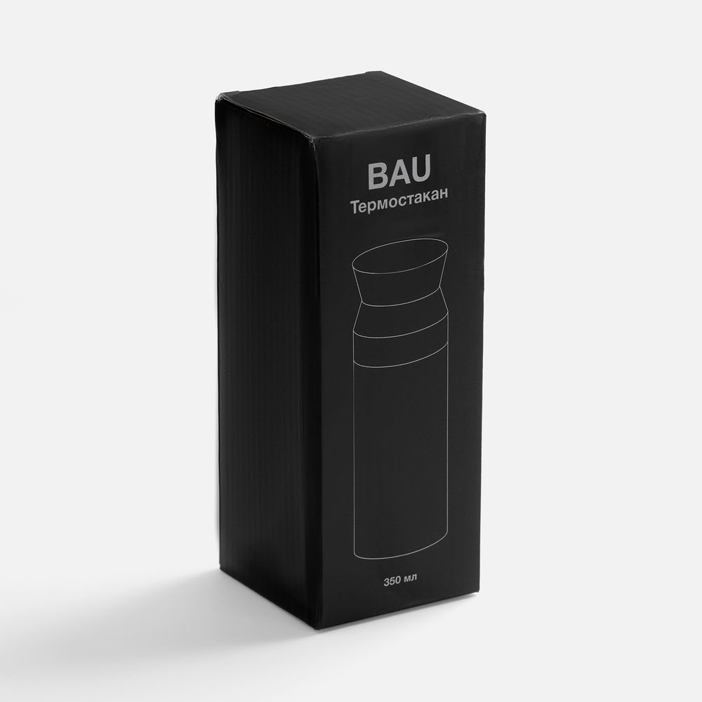 Термостакан Bau с ситечком, черный-2