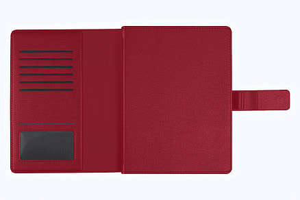 Ежедневник в суперобложке Alfa Mocco Business Edition B5, Бордовый-1