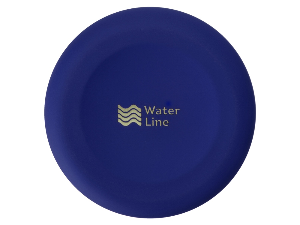 Вакуумная термобутылка Cask Waterline, soft touch, 500 мл, тубус, синий-5