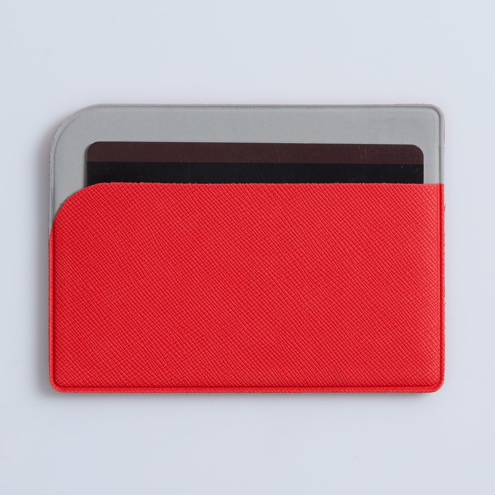 Чехол для карточек Dual, ver.2, красный-5