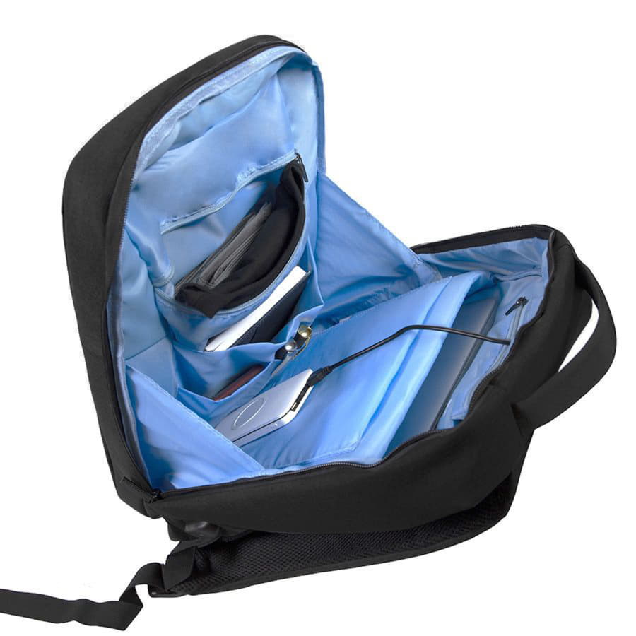 Рюкзак LINK c RFID защитой, черный-4