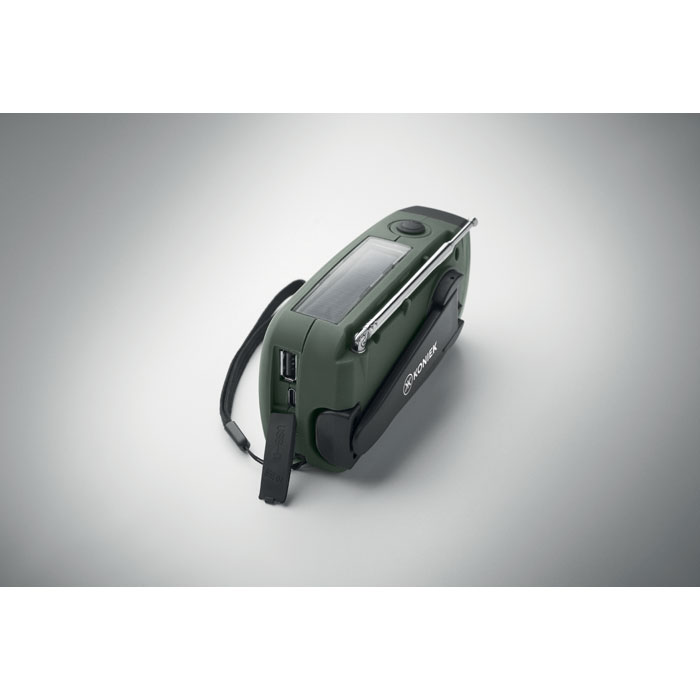 Радио портативное, тёмно-зелёный-9