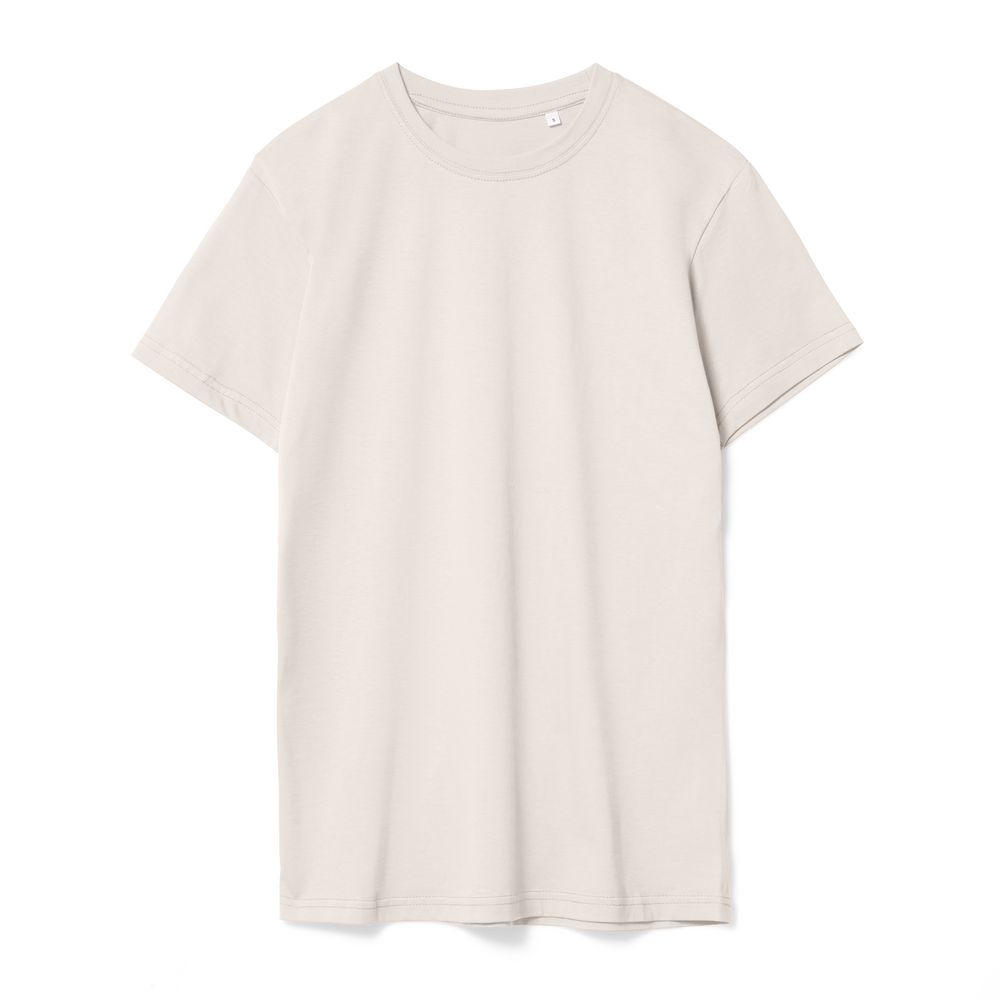 Футболка унисекс T-Bolka 160, молочно-белая-0